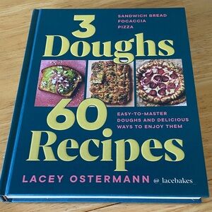 3 Doughs 60 Recipes Cookbook